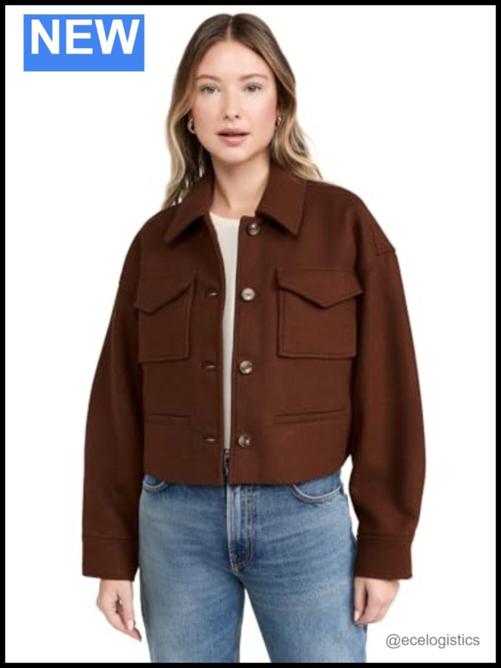 PAIGE Ashtyn Jacket Wool Aviator Casual Coat